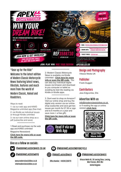Modern Classic Motorcycle News - Digital Only Version - Issue 74