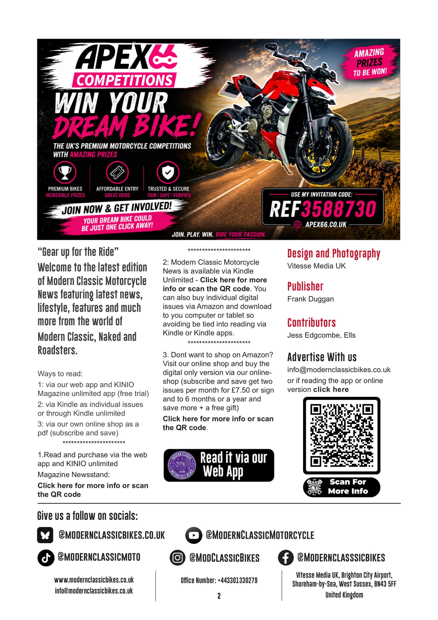 Modern Classic Motorcycle News - Digital Only Version - Issue 72