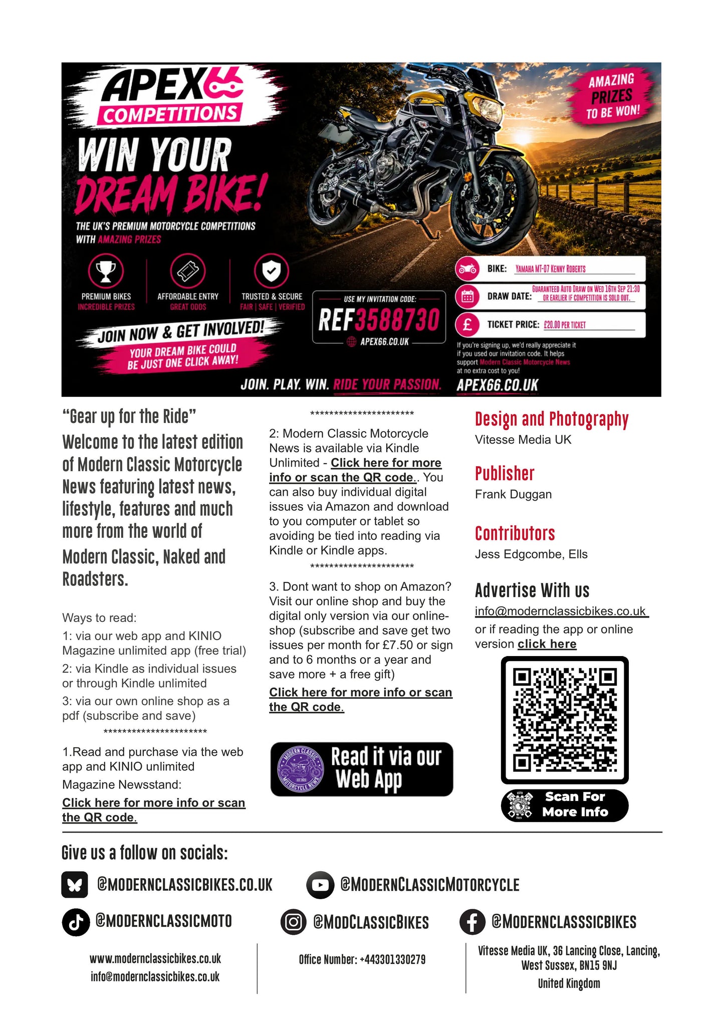 Modern Classic Motorcycle News - Digital Only Version - Issue 75