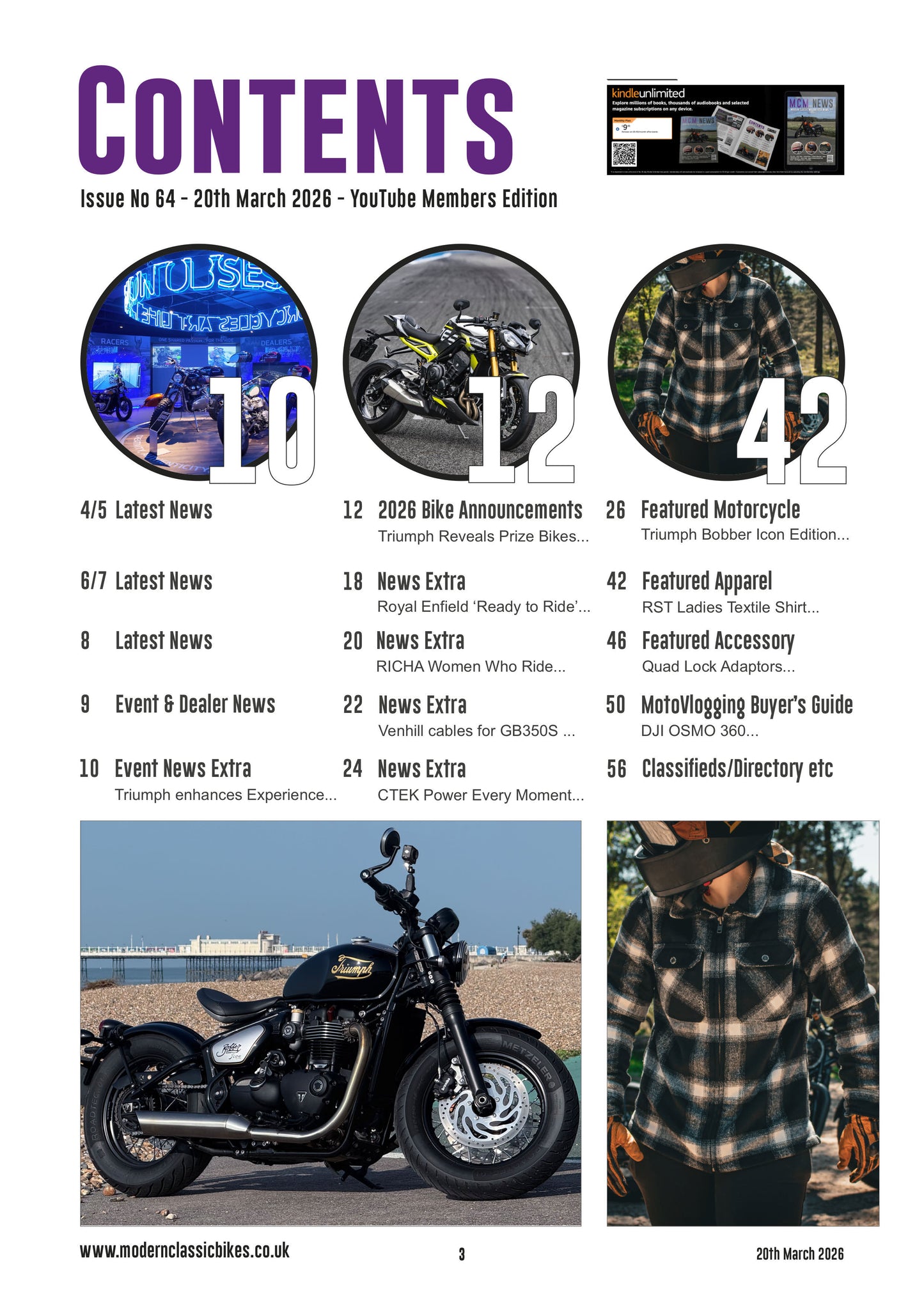 Modern Classic Motorcycle News - Digital Only Version - Issue 64