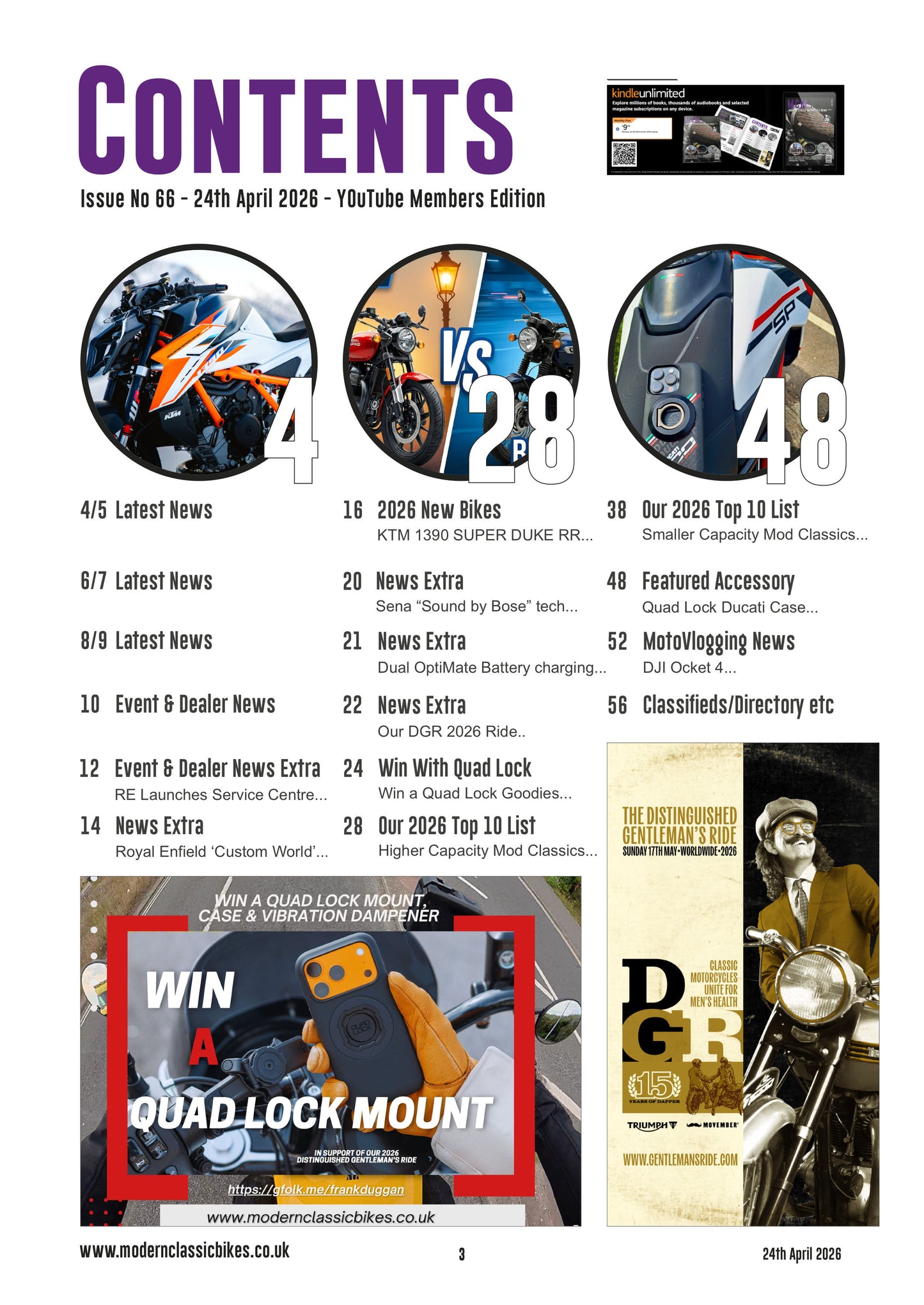 Modern Classic Motorcycle News - Digital Only Version - Issue 66