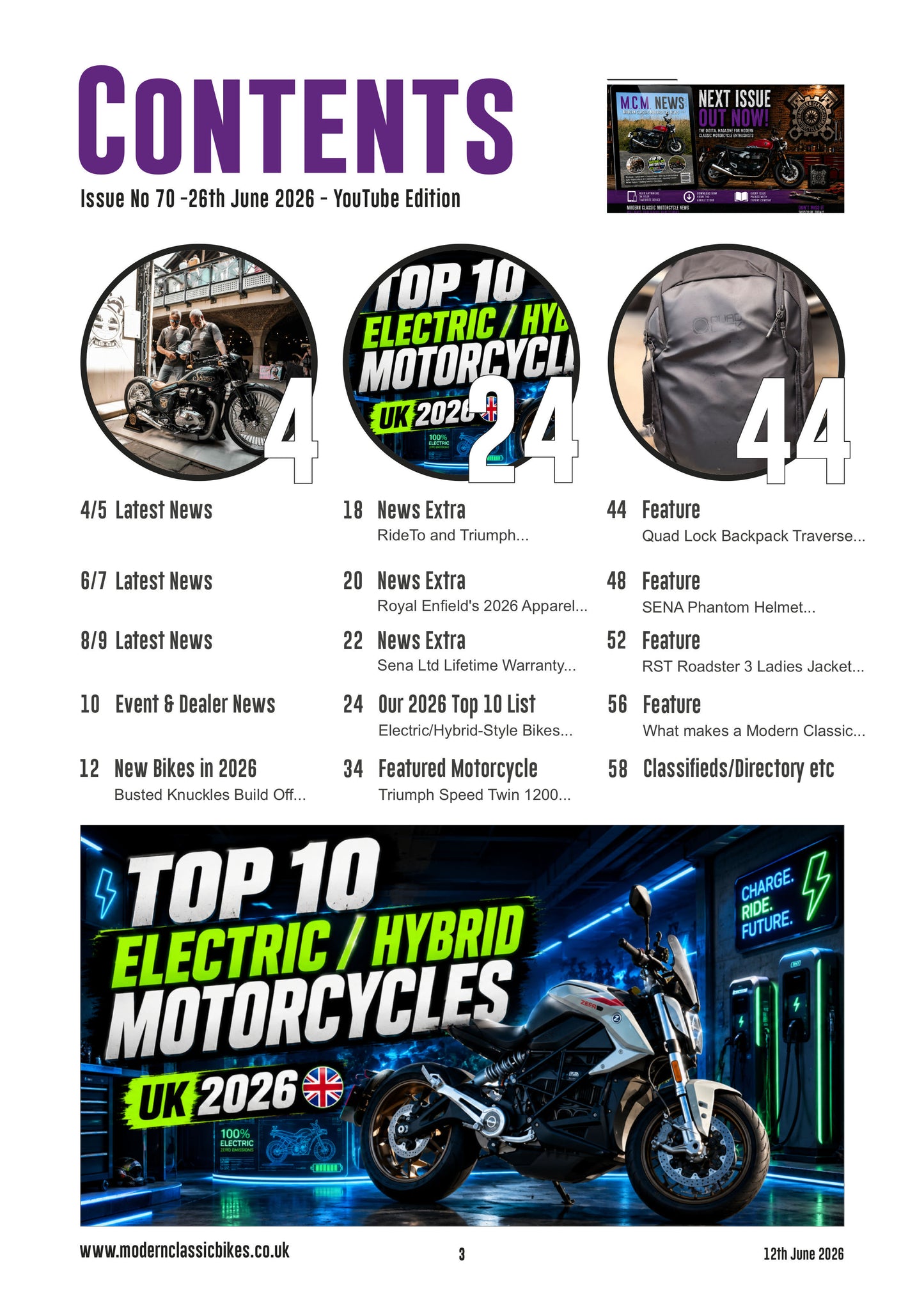 Modern Classic Motorcycle News - Digital Only Version - Issue 70