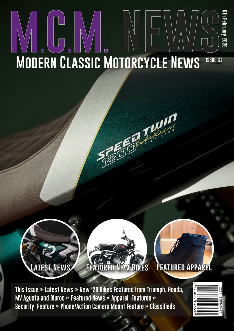 Modern Classic Motorcycle News - Digital Only Version - Issue 61