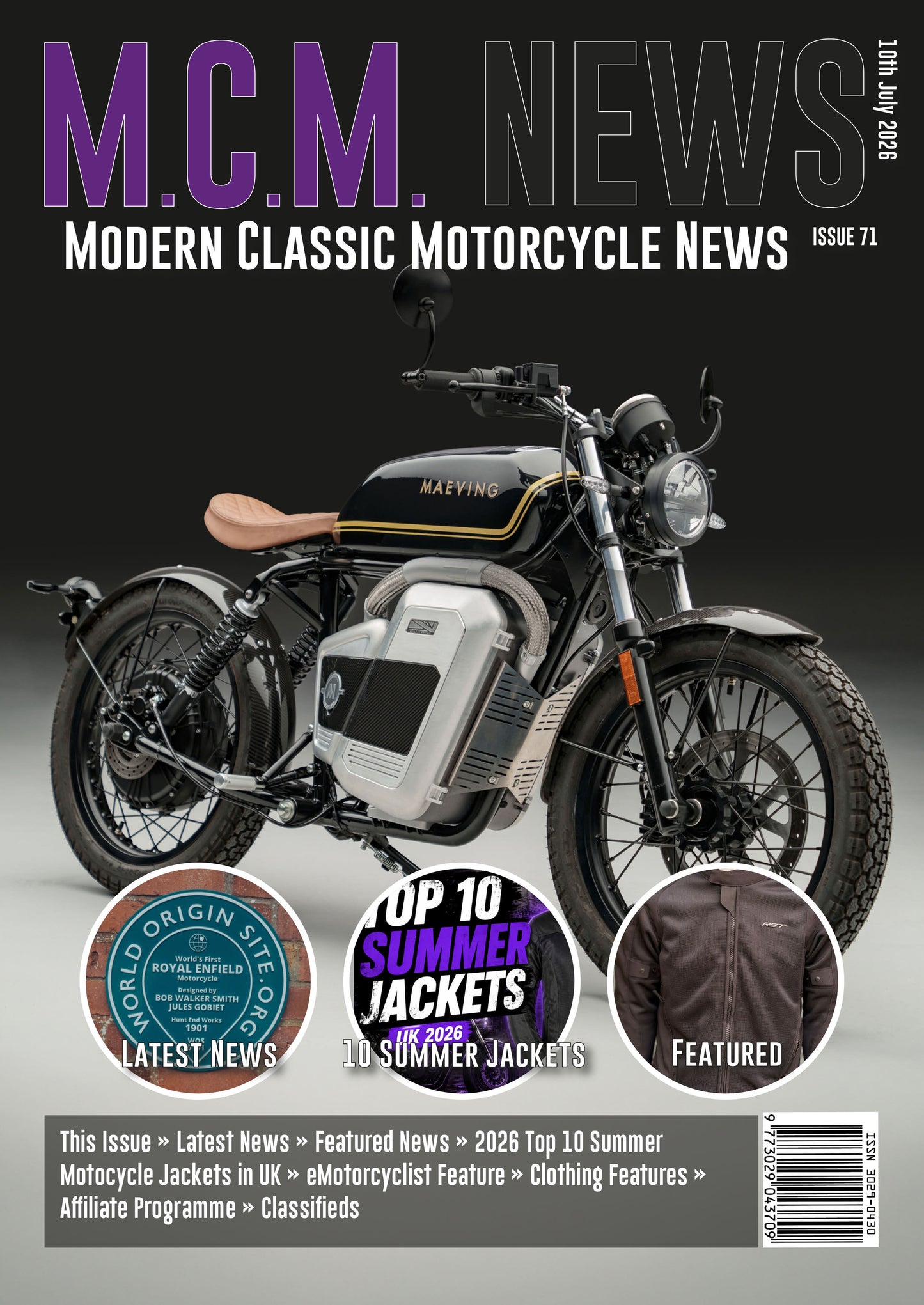 Modern Classic Motorcycle News - Digital Only Version - Issue 71