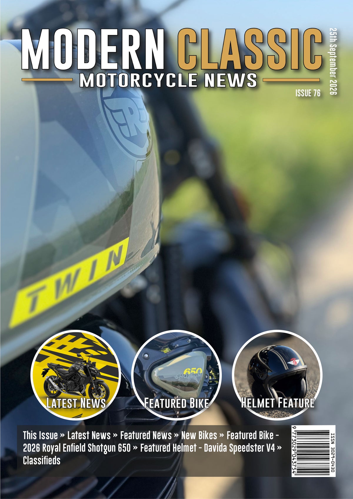 Modern Classic Motorcycle News - Digital Only Version - Issue 76