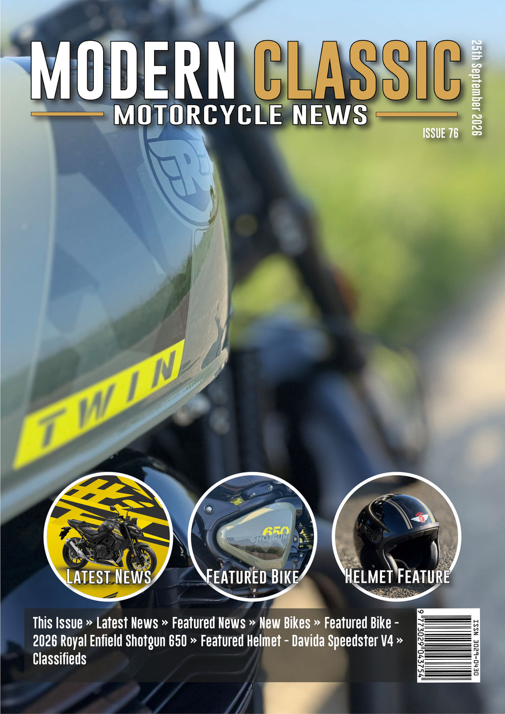 Modern Classic Motorcycle News - Digital Only Version - Issue 76