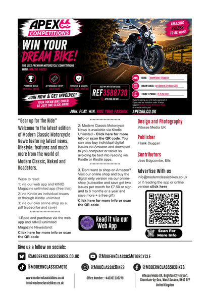 Modern Classic Motorcycle News - Digital Only Version - Issue 73