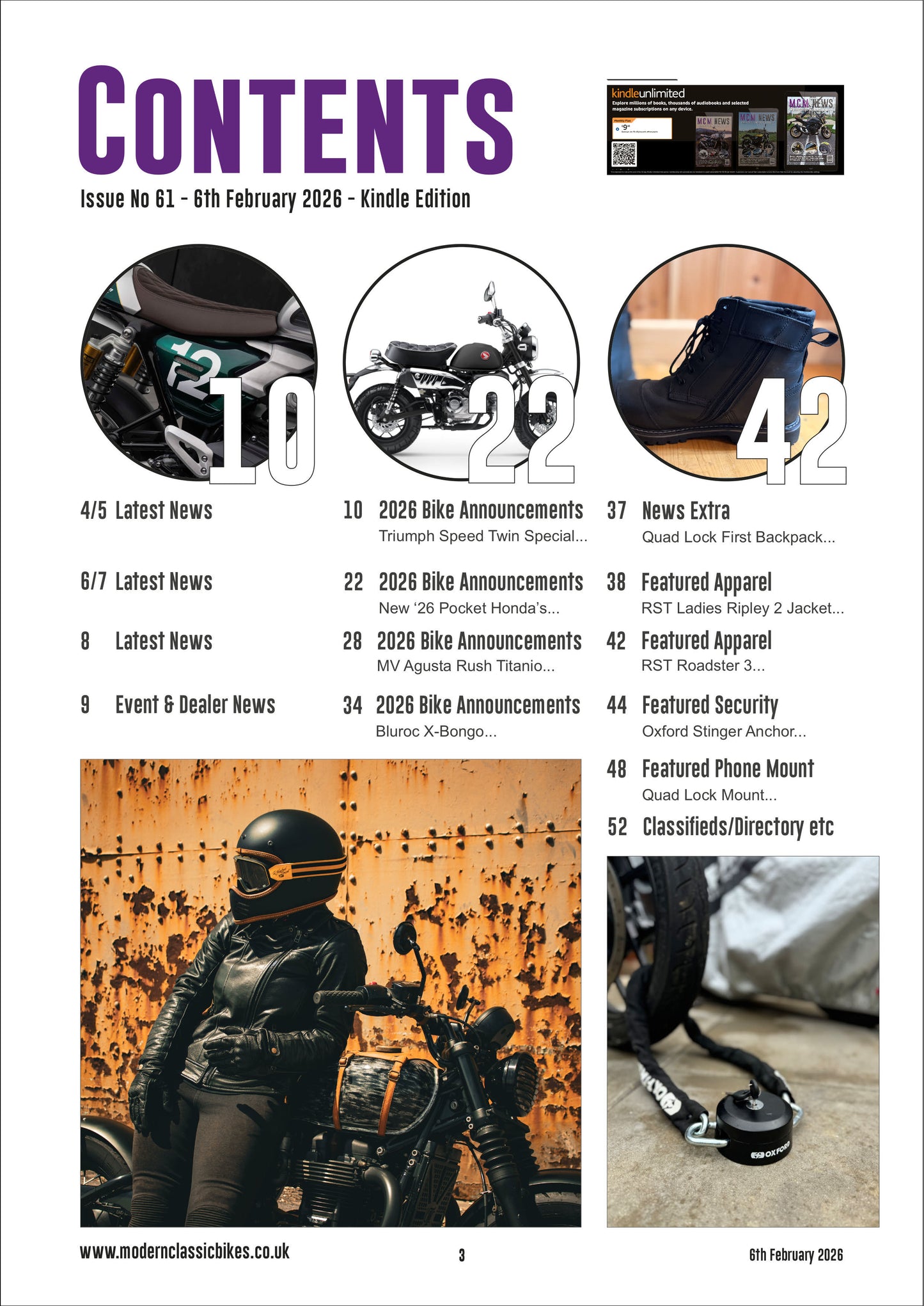 Modern Classic Motorcycle News - Digital Only Version - Issue 61