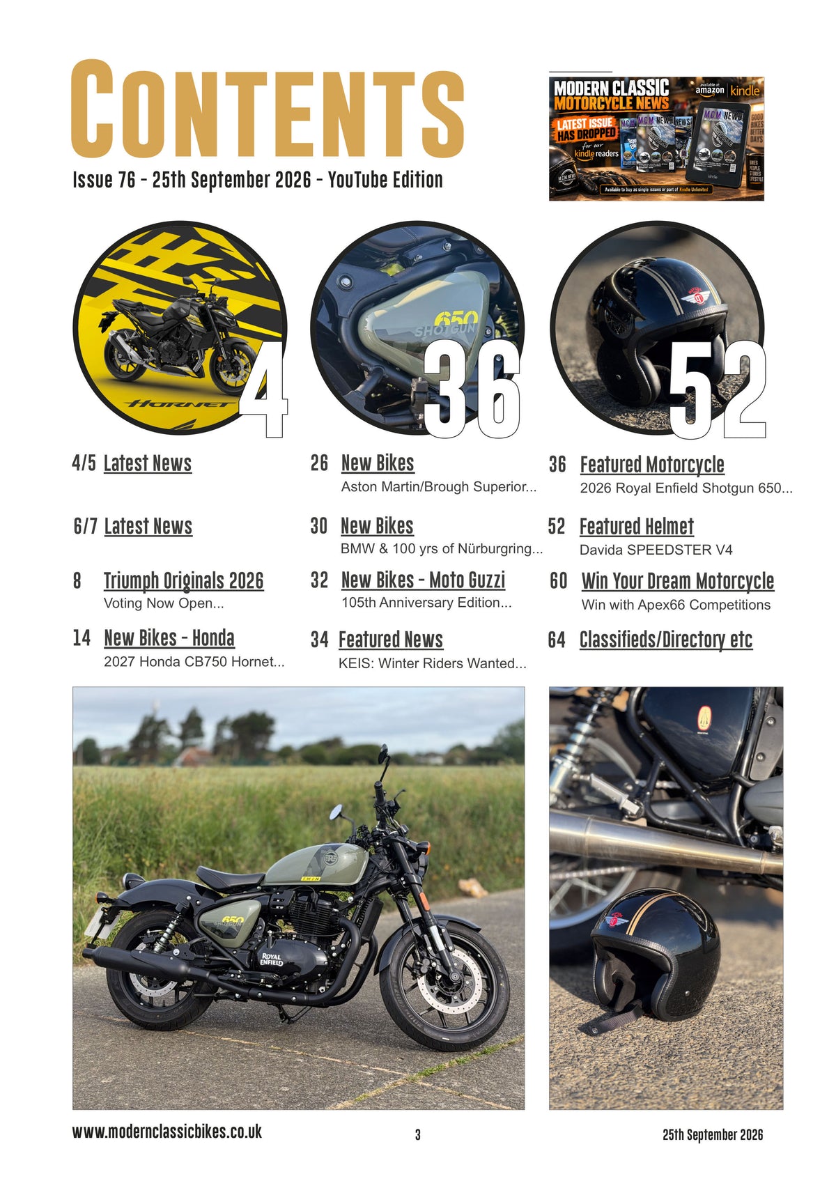 Modern Classic Motorcycle News - Digital Only Version - Issue 76
