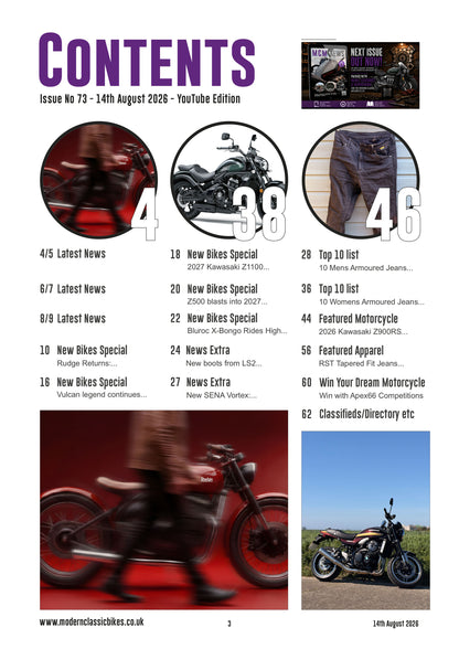 Modern Classic Motorcycle News - Digital Only Version - Issue 73
