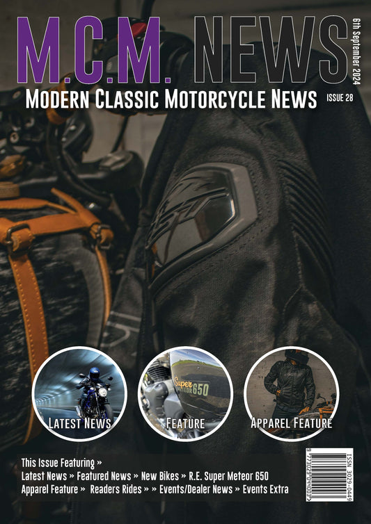 Modern Classic Motorcycle News - Issue 28 - Vitesse T-Shirts UK