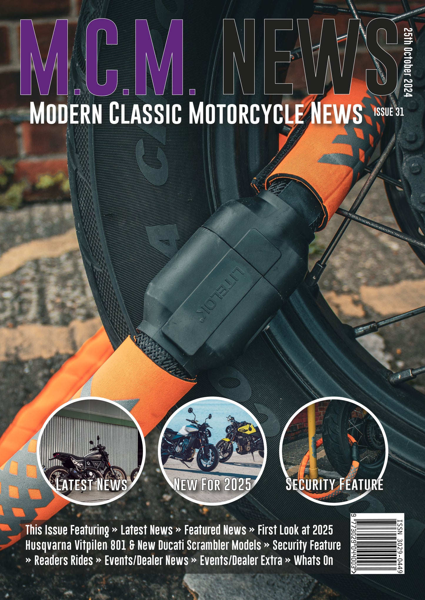 Modern Classic Motorcycle News - Issue 31 - Vitesse T-Shirts UK