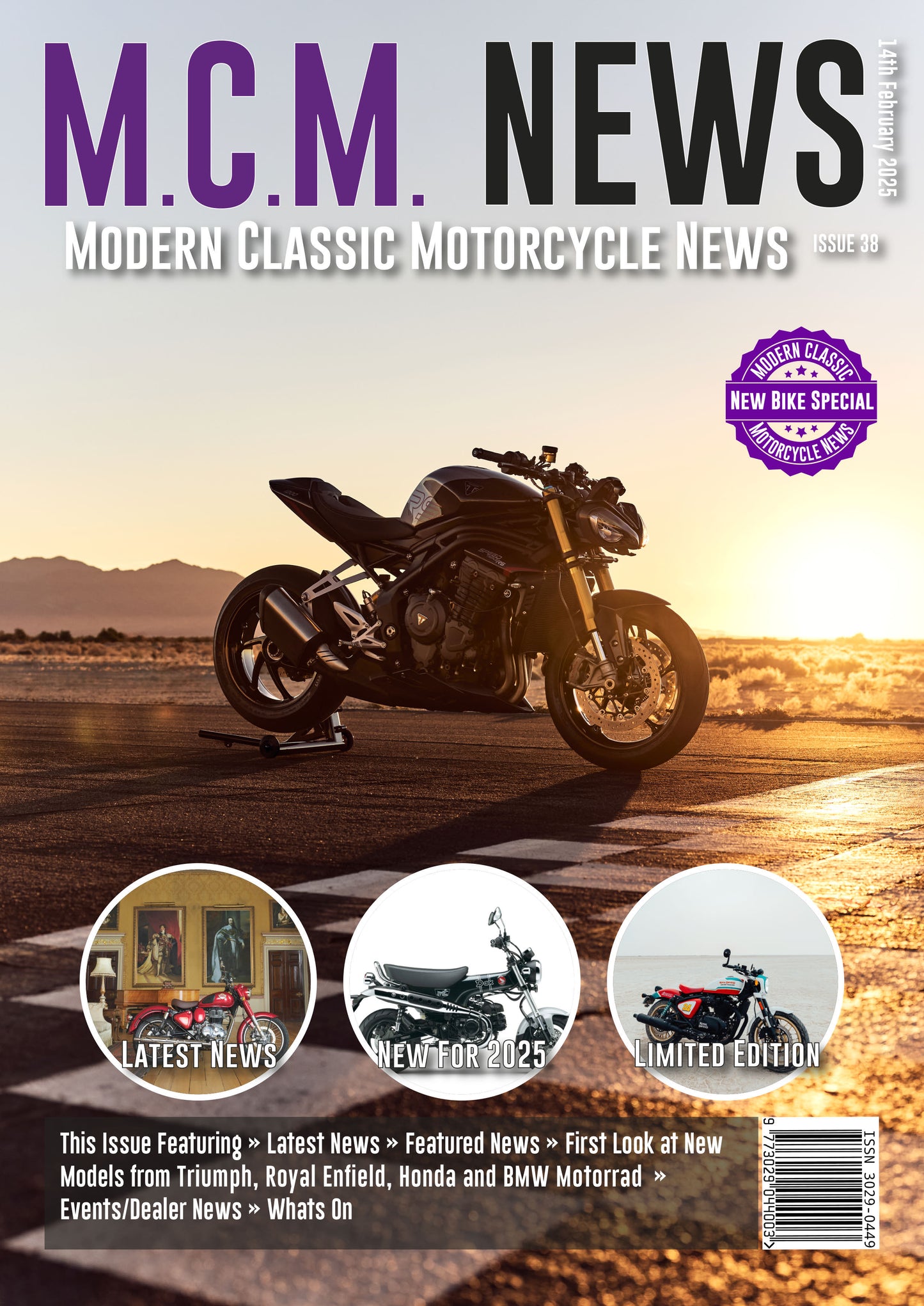 Modern Classic Motorcycle News - Issue 38 - Vitesse T-Shirts UK