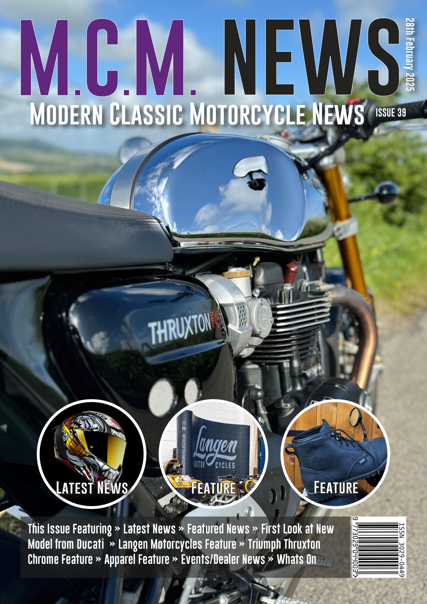 Modern Classic Motorcycle News - Issue 39 - Vitesse T-Shirts UK