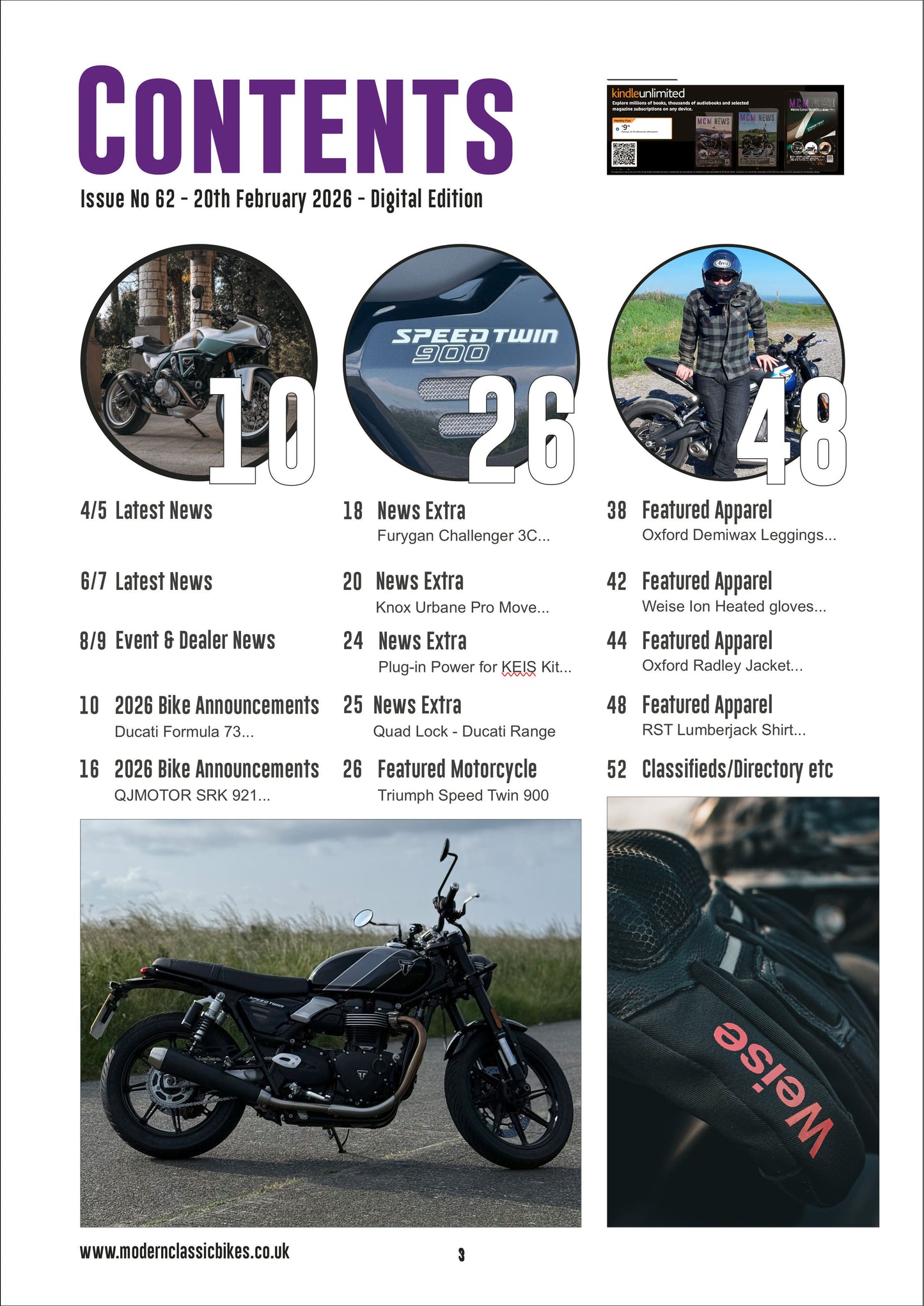 Modern Classic Motorcycle News - Digital Only Version - Issue 62