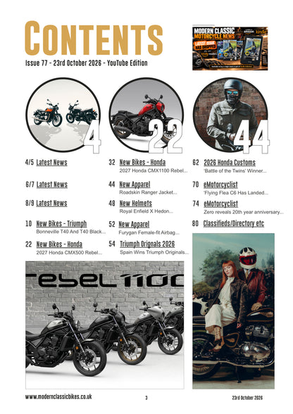 Modern Classic Motorcycle News - Digital Only Version - Issue 77