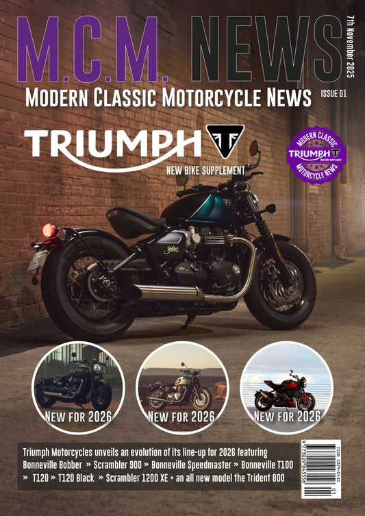 Triumph Motorcycles Supplement - 7th November 2025