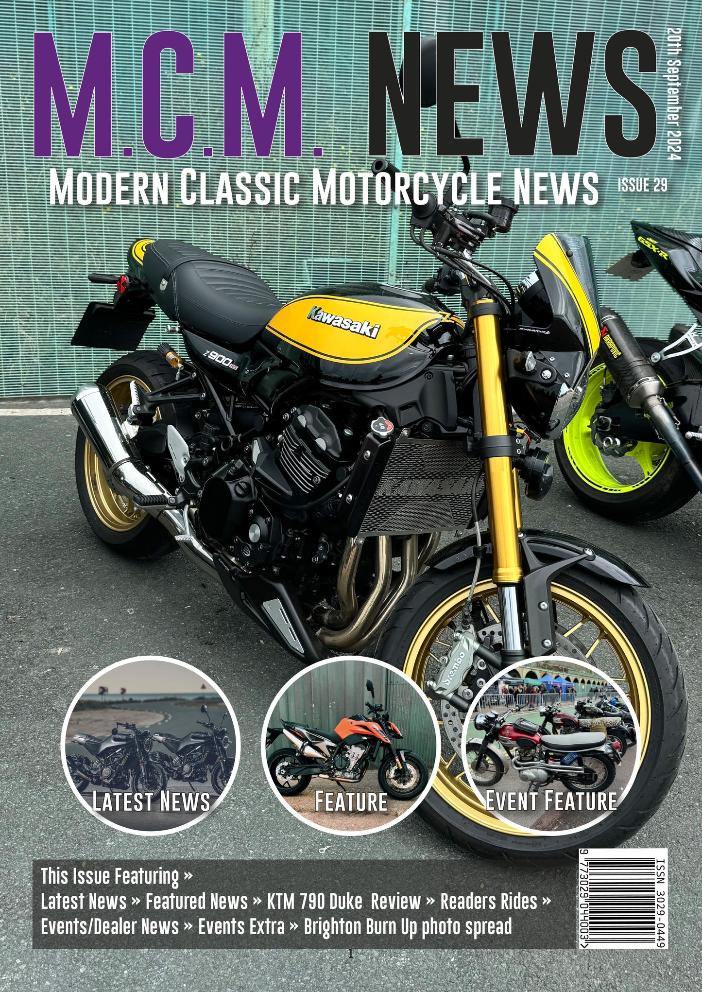 Modern Classic Motorcycle News - Issue 29 - Vitesse T-Shirts UK