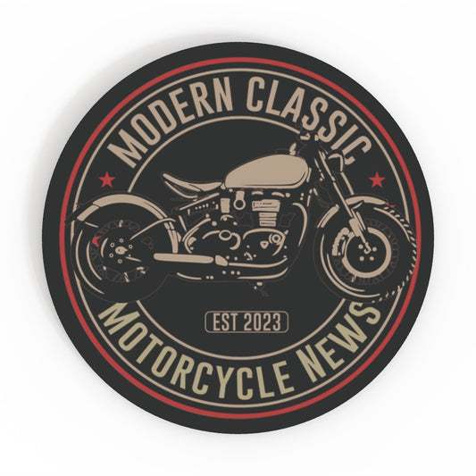 Modern Classic Motorcycle News - Fridge Magnet - Vitesse T-Shirts UK