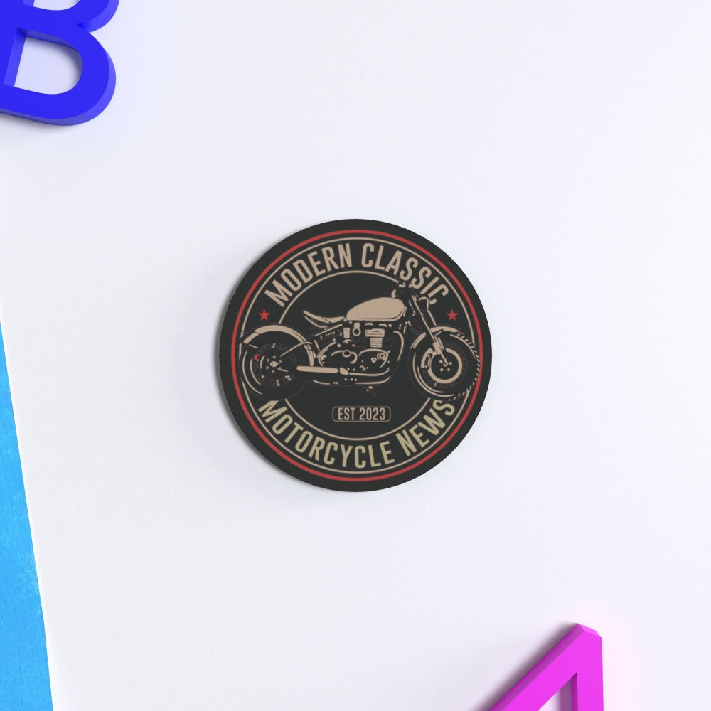 Modern Classic Motorcycle News - Fridge Magnet