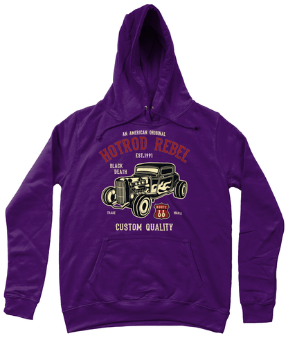 HotRod Rebel – AWDis Girlie College Hoodie - Vitesse T-Shirts UK