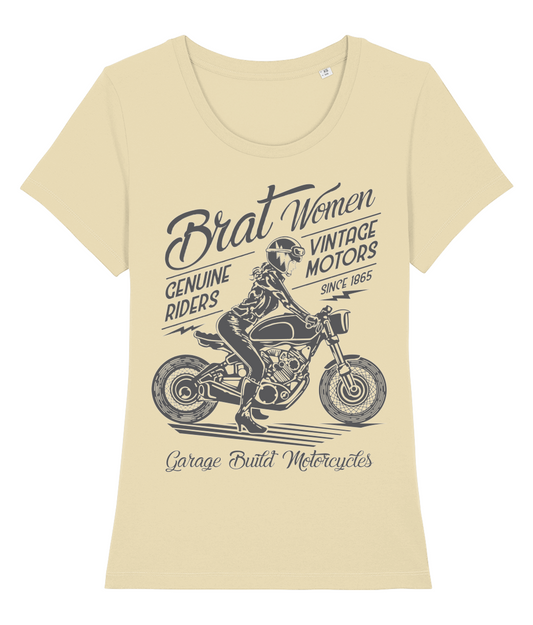 Brat Women Grey - Stella Expresser - Vitesse T-Shirts UK