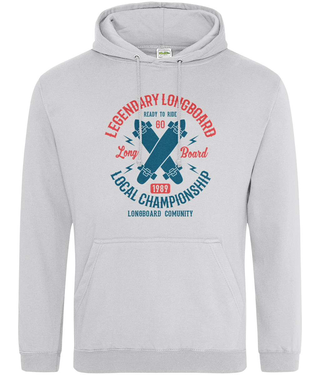 Legendary Longboard - AWDis College Hoodie