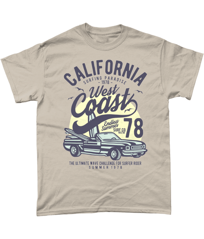 California West Coast – Gildan Heavy Cotton T-Shirt - Vitesse T-Shirts UK