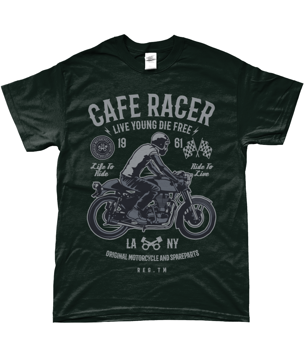 Cafe Racer v3 - Gildan SoftStyle® Ringgesponnenes T-Shirt