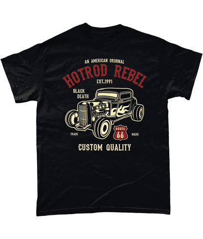 Hotrod Rebel – Gildan Heavy Cotton T-Shirt - Vitesse T-Shirts UK