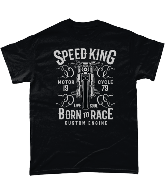 Speed King – Heavy Cotton T-Shirt - Vitesse T-Shirts UK