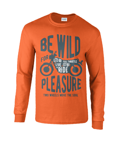 Be Wild - Langarm-T-Shirt aus Ultra Cotton®