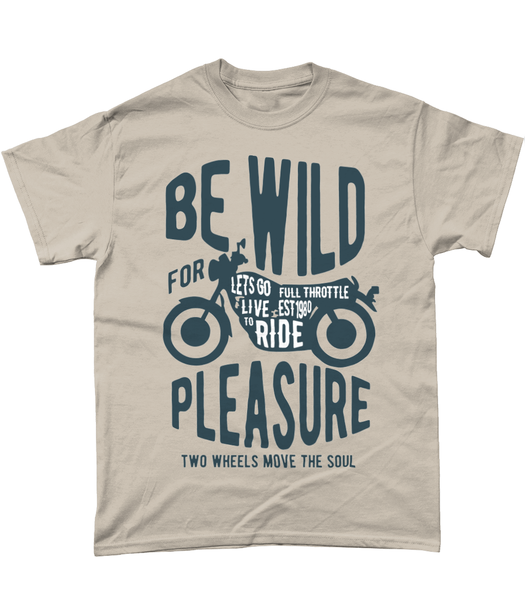 Be Wild - Gildan Heavy Cotton T-Shirt - Vitesse T-Shirts UK