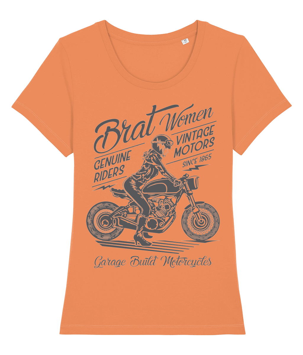 Brat Women Grey - Stella Expresser - Vitesse T-Shirts UK