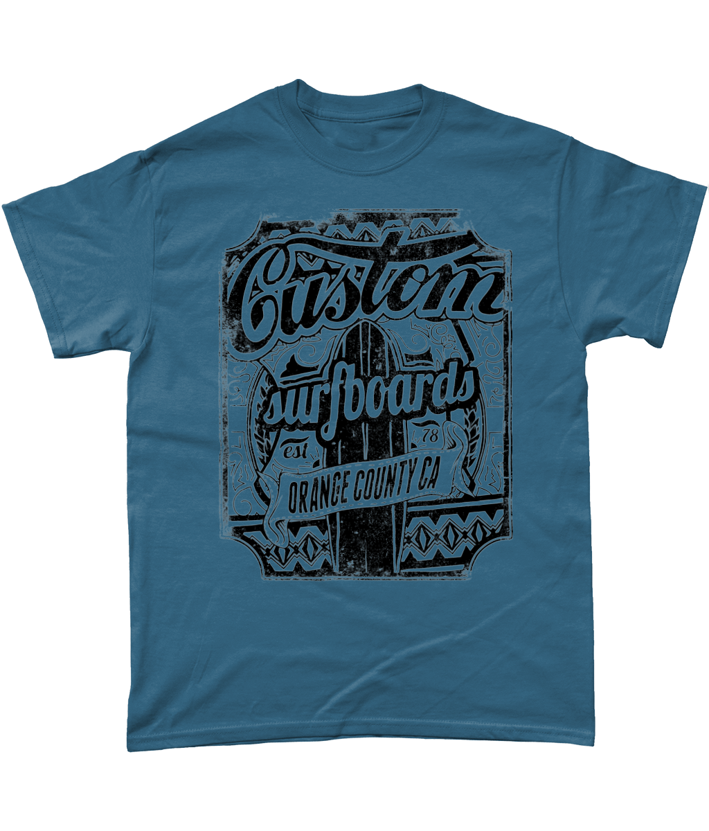 Custom Surfboards - Gildan Heavy Cotton T-Shirt