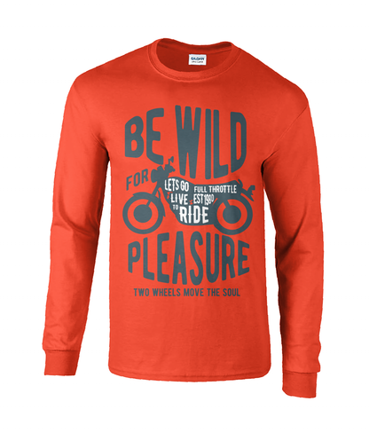 Be Wild - Langarm-T-Shirt aus Ultra Cotton®