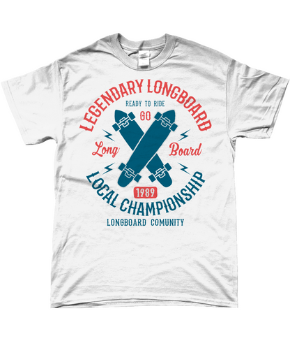 Legendäres Longboard - SoftStyle Ringspun T-Shirt