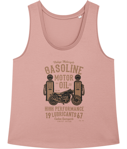 Gasoline Motor Oil - Stella Minter Ladies Vest