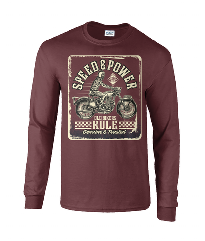 Old Bikers Rule - Ultra Cotton® Long Sleeve T-Shirt