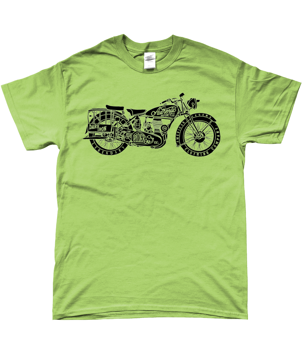 Enjoy The Ride - Schwarz - Ringgesponnenes T-Shirt