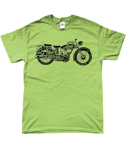 Enjoy The Ride - Black - Ringspun T-Shirt