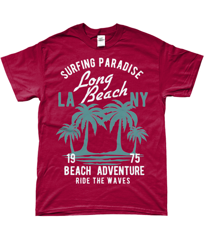 Beach Adventure - Gildan SoftStyle® Ringspun T-Shirt