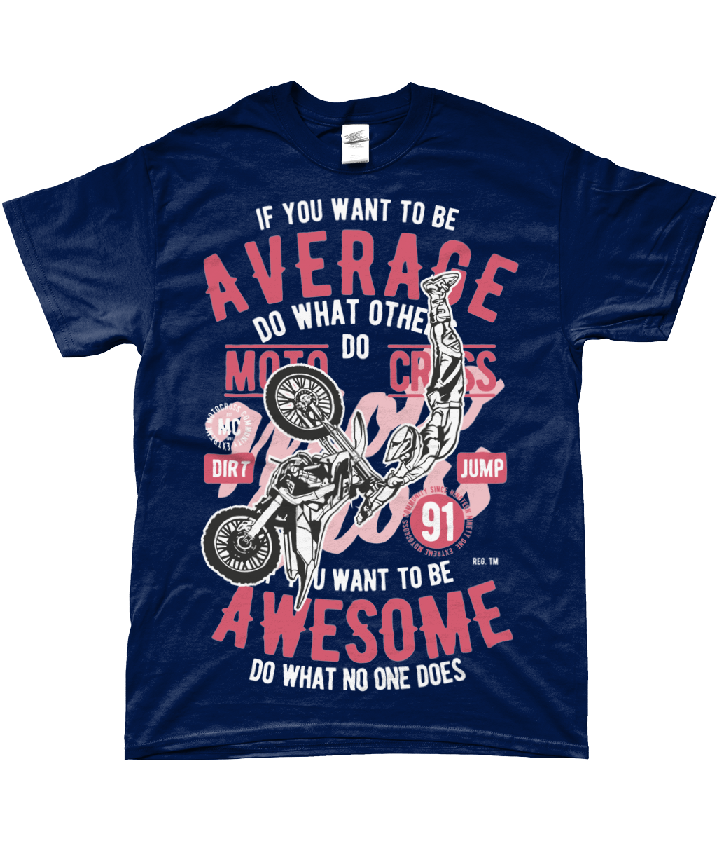 Motocross génial - T-shirt Gildan SoftStyle® Ringspun