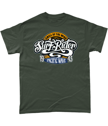 Surf Rider v2 - Heavy Cotton T-Shirt