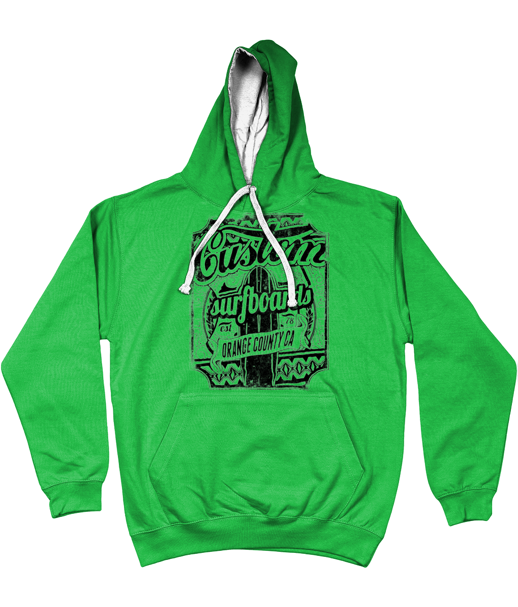 Benutzerdefinierte Surfbretter - AWDis Varsity Hoodie