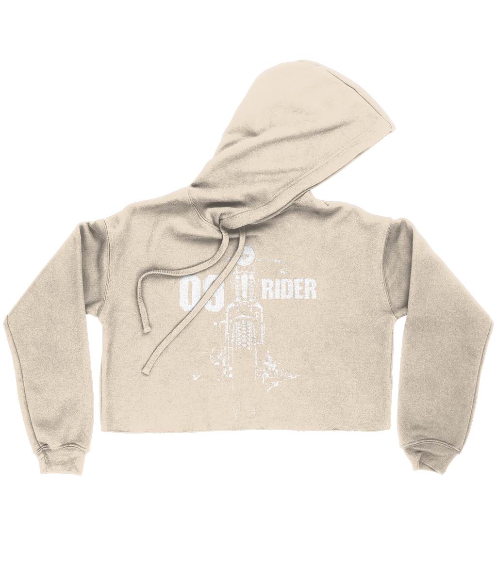 09 Rider - Bella Ladies Cropped Hoodie