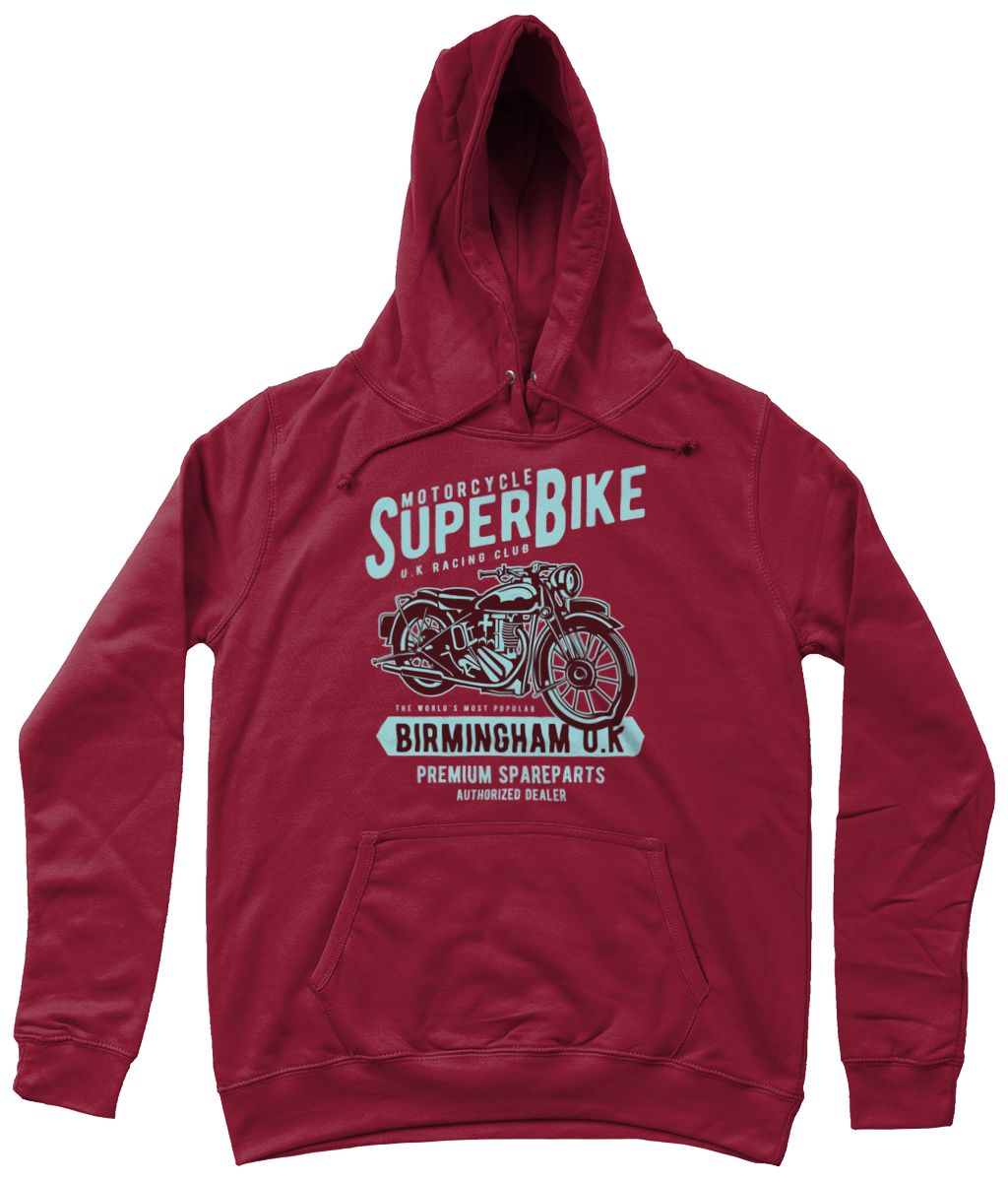 SuperBike – AWDis Girlie College Hoodie - Vitesse T-Shirts UK