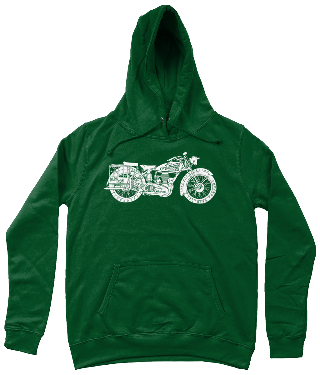 Enjoy The Ride - White - AWDis Girlie College Hoodie