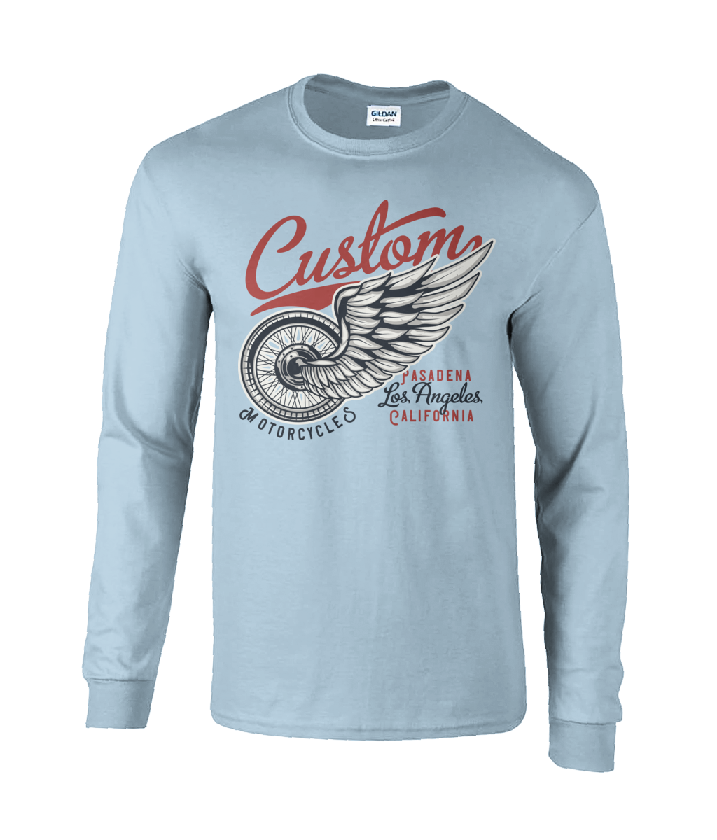 Custom - Langarm-T-Shirt aus Ultra-Baumwolle Custom