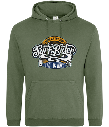 Surf Rider v2 - AWDis College Hoodie - Vitesse T-Shirts UK